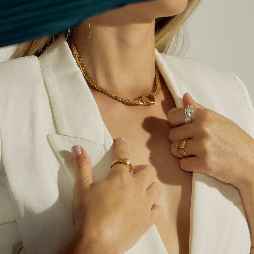 Gold Love Necklace