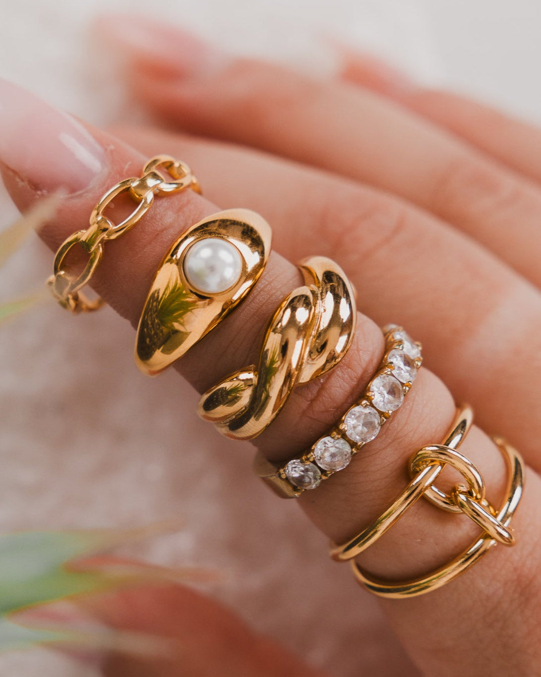 Sea Chain Ring
