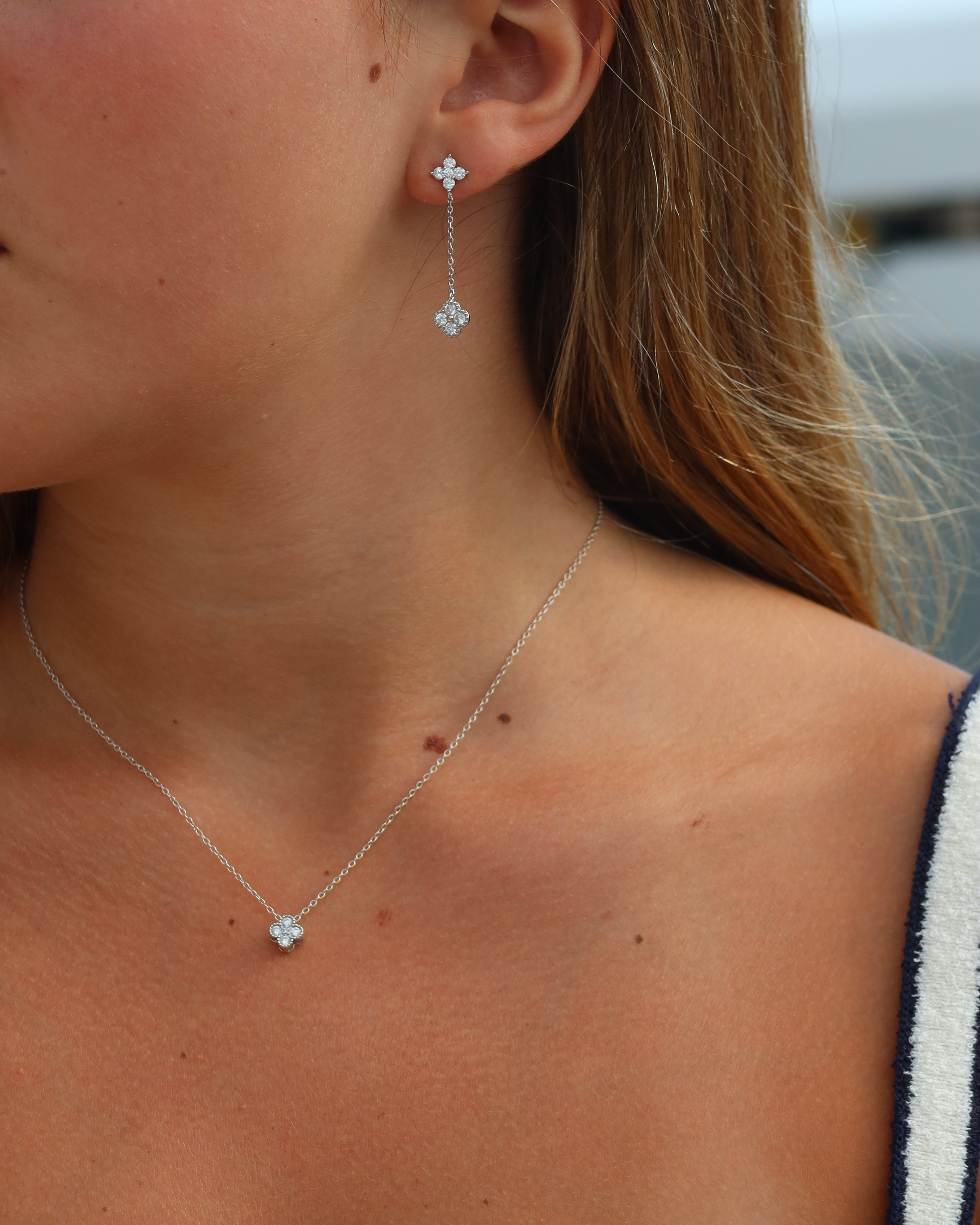 Fleur Drop Earrings