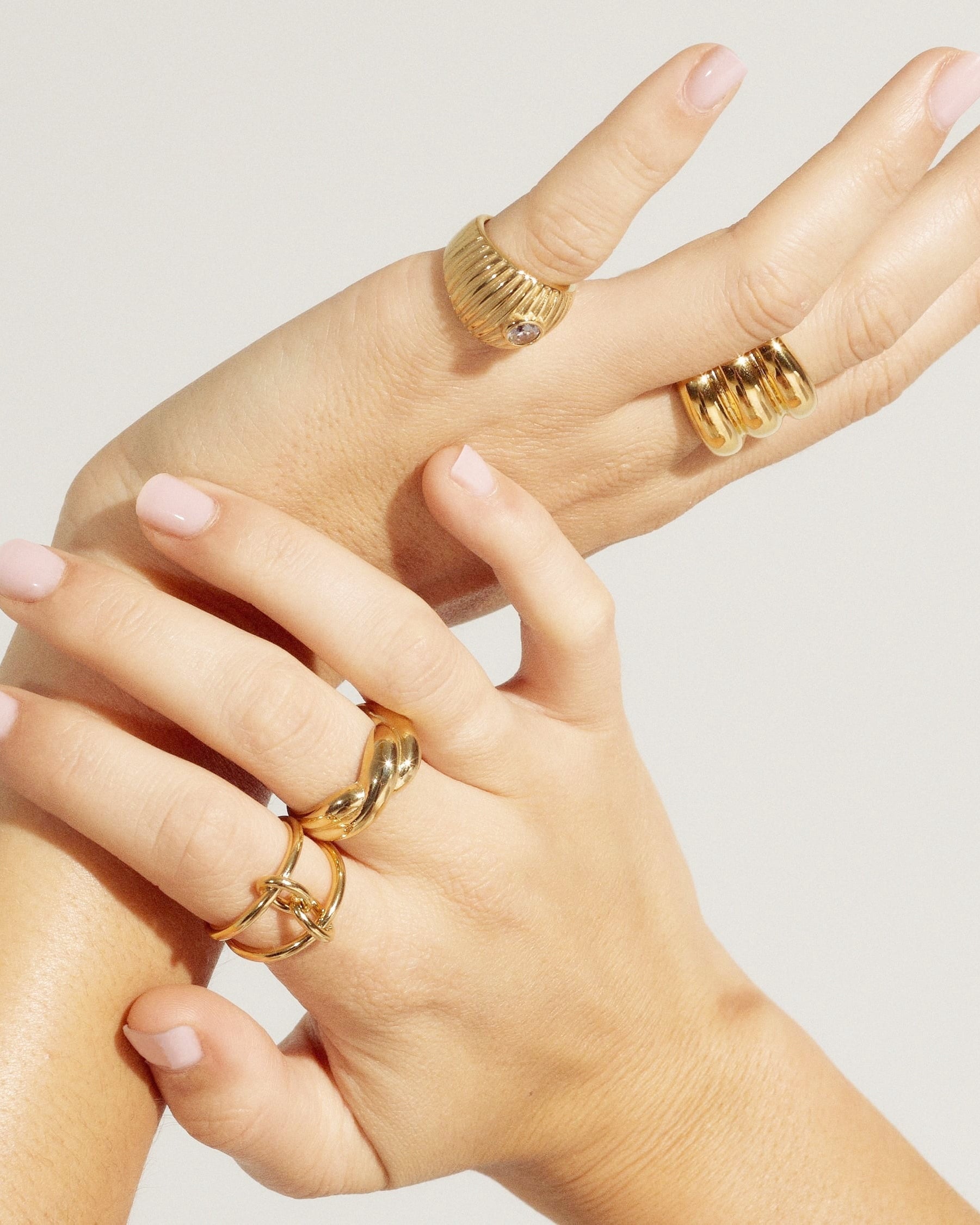 Crystal Sand Ring